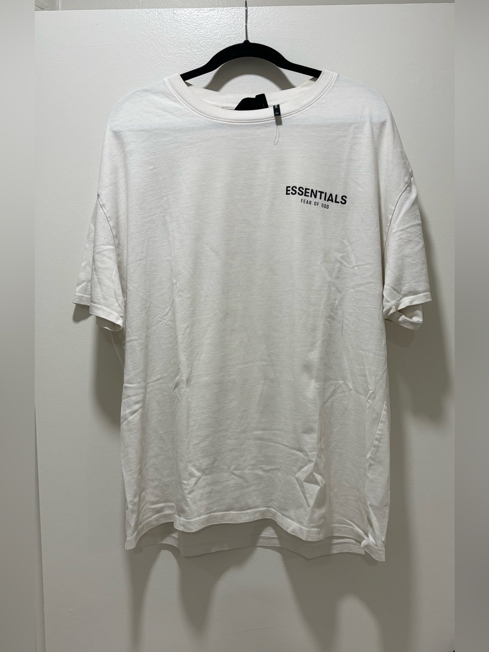 Fear of God ESSENTIALS White Short Sleeve Logo Tee